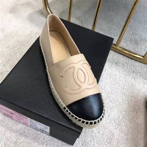 chanel lambskin espadrillas beige|where to buy Chanel espadrilles.